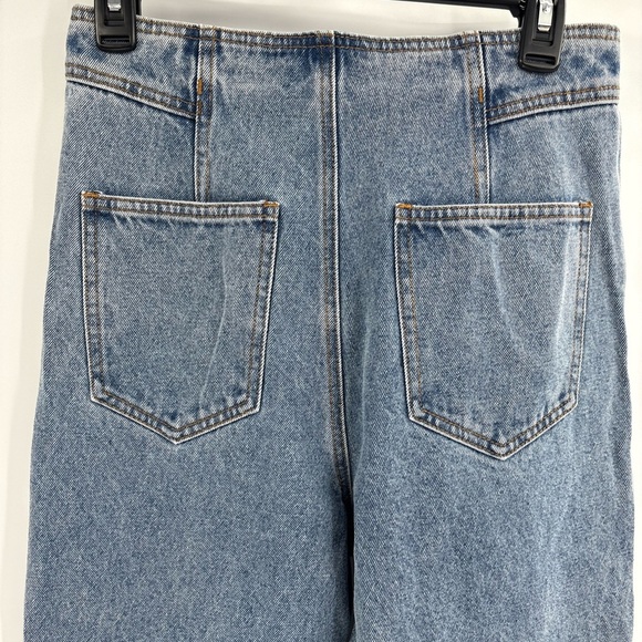 ASTR the Label Jeans High Waist Blue Tapered Leg Vintage Wash jeans medium 28 - Picture 8 of 15